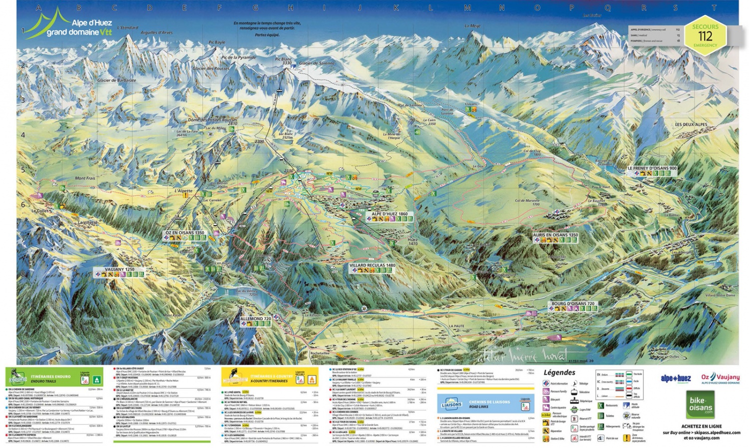 Montée de l'Alpe d'Huez - Bike Oisans